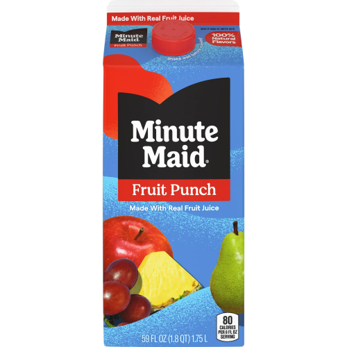 Minute Maid Fruit Punch, 59 fl oz Carton