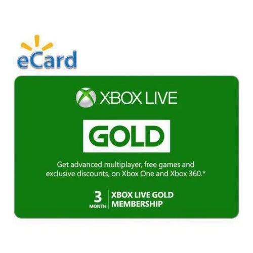 Xbox Live 3 Month Gold Membership - [Digital]