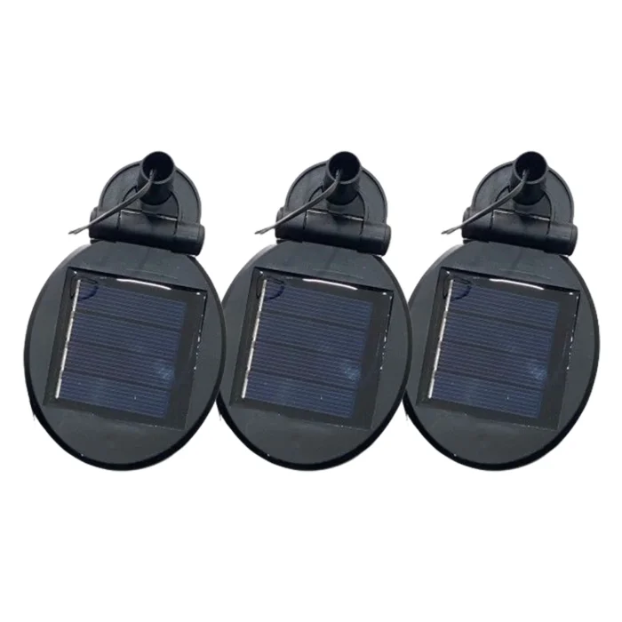 Replacement Solar Charges set Weatherproof Rotation Designs PVs Panel Easy to Use for Outdoor Lighting Accessories