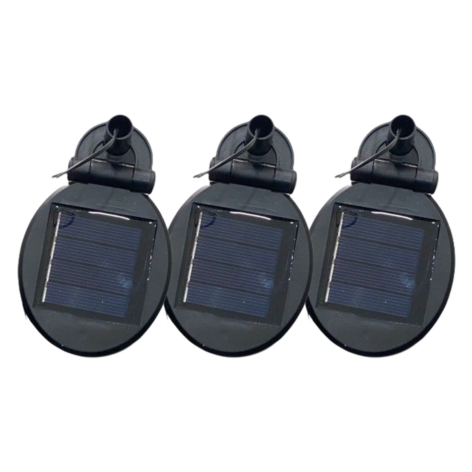 Replacement Solar Charges set Weatherproof Rotation Designs PVs Panel Easy to Use for Outdoor Lighting Accessories