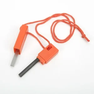 Ozark Trail Flint and Steel Fire Starter, Portable Camping Tool, Model 5118, 1 Pack