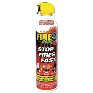 Fire Gone 5-in-1 A- Water 1.98 lbs Fire Extinguishers, Red