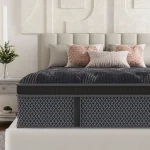 Behost 10 Inch Queen Mattress in a Box, CertiPUR-US Memory Foam & Pocket Spings Medium Firm Hybrid Bed Mattress for Sleep