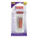The Doctor’s BrushPicks, Interdental Brushes and Dental Pick 2-in-1, 120 Toothpicks