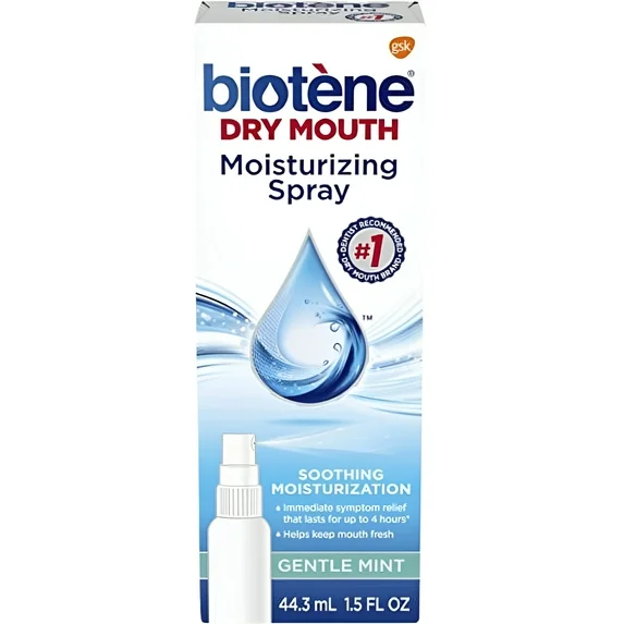 Biotene Mint Mouth Spray, For Dry Mouth and Fresh Breath, 1.5 ounce
