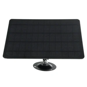 Solar 10W 6V USB Solar Panel 360 Degree Rotation Rainproof Wall Mounted Monocrystal Silicon Solar Plate For USB Camera