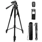 Camera Tripod for iphone,64" Phone Tripod Stand for Tablet Cameras,Travel Tripods Compatible with iPad iPhone DSLR SLR Projector